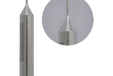 Solid Carbide End Mill Cutter And Tracer Point Non-Magnetic φ1.0x6.0xD6x40 CH-TA10