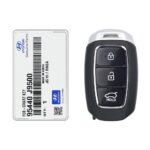 2022 Genuine Hyundai Kona Smart Key 3 Buttons 433MHz FOB-4F42 95440-J9500 OEM (1)