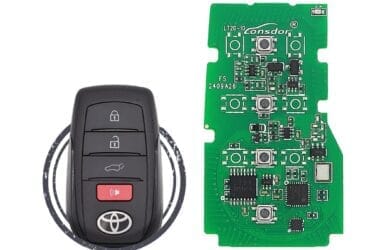 Lonsdor LT20-10 Toyota Lexus Universal Smart Remote Key PCB 4-Button