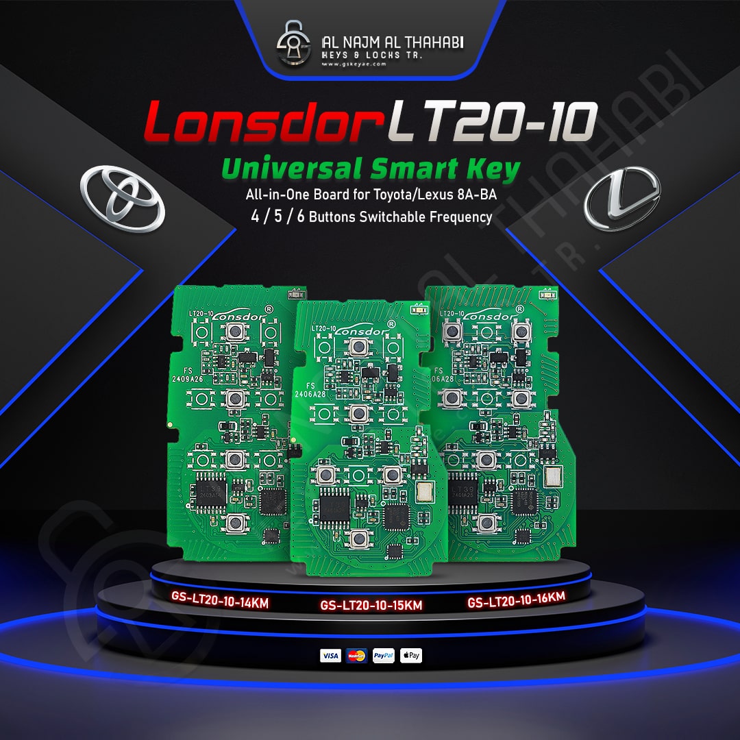 Lonsdor LT20-10 Smart Key PCB