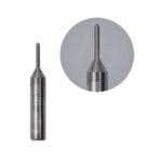 Solid Carbide End Mill Cutter And Tracer Point φ1.0xD4x25Lx80° CH-T08