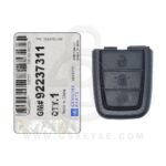 2007-2013 Genuine Holden Chevrolet Caprice Lumina Remote Head Key 4-Button 433MHz 92237311 (1)