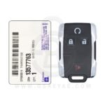 2015-2020 Genuine Chevrolet Silverado Remote 4-Button 433MHz 84540863 / 84540857 / 22881477 / 13577763 (1)