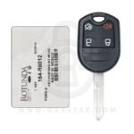 2011-2015 Genuine Ford Mustang Remote Head Key 4-Button 433MHz H75 164-R8012 (1)