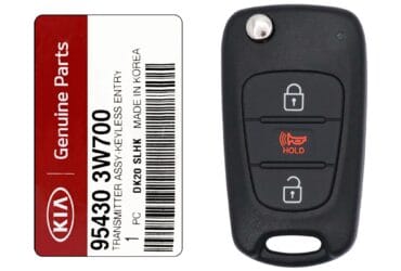 2012-2013 KIA Sportage Flip Remote Key 315MHz 3 Buttons NYOSEKSAM11ATX 95430-3W700 95430-3W701