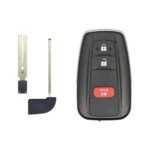 2013-2018 Toyota Smart Key Remote Shell Cover 3 Buttons w/ Panic Modified For Xhorse Lonsdor Board (3)