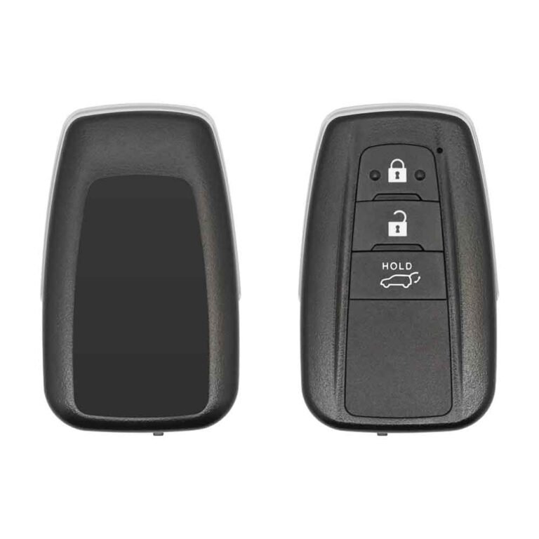 2013-2018 Toyota Smart Key Remote Shell Cover 3 Buttons (Hatch) Modified For Xhorse Lonsdor Board