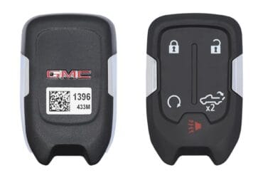 2019-2022 GMC Sierra Original Smart Remote Key 5 Buttons 433MHz 13591396 13522904 USED