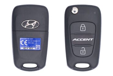 2012-2013 Genuine Hyundai Accent Flip Key Remote 2 Buttons 433MHz 95430-1R110 OEM