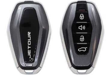 Jetour Original Smart Remote Key 4 Buttons 433MHz ID46 Chip Black Color