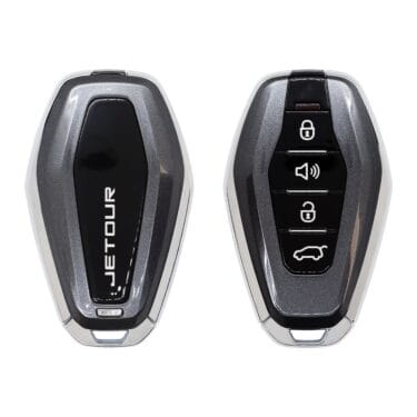 Jetour Original Smart Remote Key 4 Buttons 433MHz HITAG AES ID4A Chip Black Color