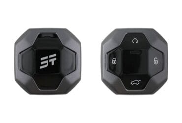Jetour Original Smart Remote Key 4 Buttons 433MHz ID47 Chip Dark Grey Color