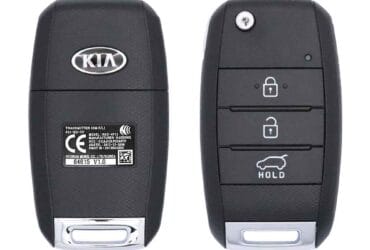 2013-2014 KIA Sorento Genuine Flip Key Remote 433MHz 3 Buttons RKE-4F13 95430-2P930 USED