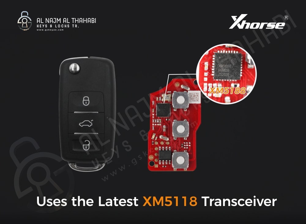 Xhorse XKB520EN B5 VW Style 2ND Generation (2)