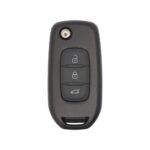 Renault Dacia Flip Remote Key 3 Buttons 433MHz AES PCF7961M Chip HU179 Blade (1)
