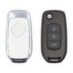 Renault Dacia Flip Remote Key 3 Buttons 433MHz AES PCF7961M Chip HU179 Blade