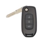 Renault Dacia Flip Remote Key 3 Buttons 433MHz AES PCF7961M Chip HU179 Blade (3)