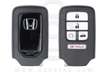 2016-2021 Honda Civic Smart Key 5-Button 433MHz KR5V2X 72147-TBA-A121-M1