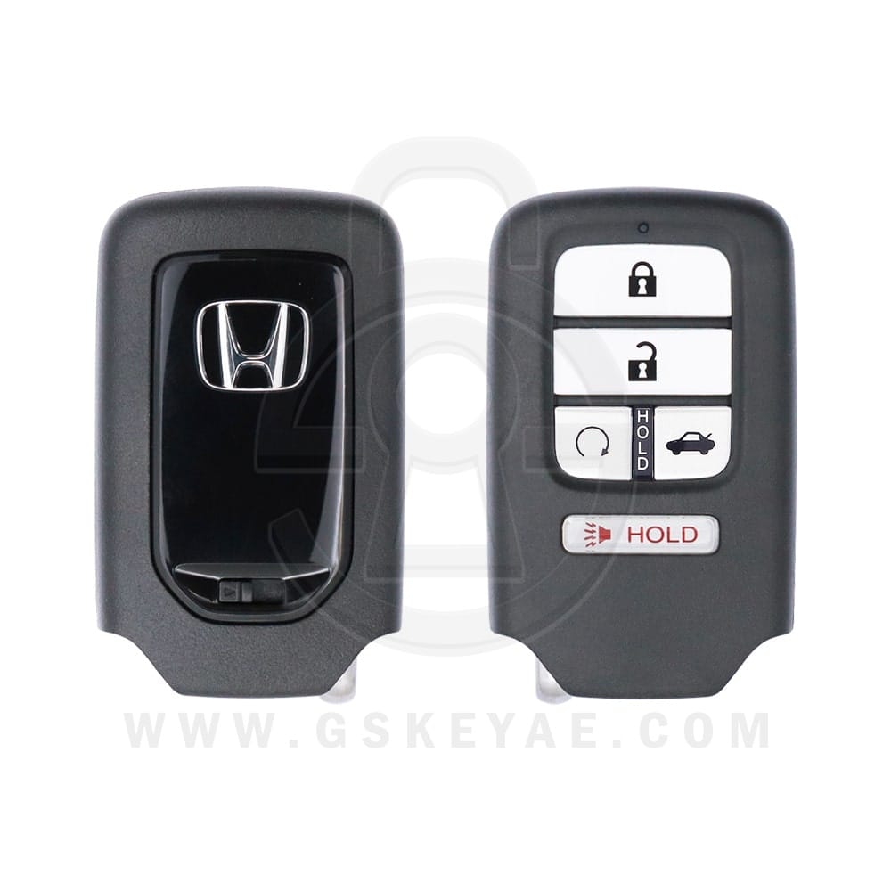 honda-civic-smart-key-72147-tba-a121-m1 2016-2021 Honda Civic Smart Key 5-Button 433MHz KR5V2X 72147-TBA-A121-M1