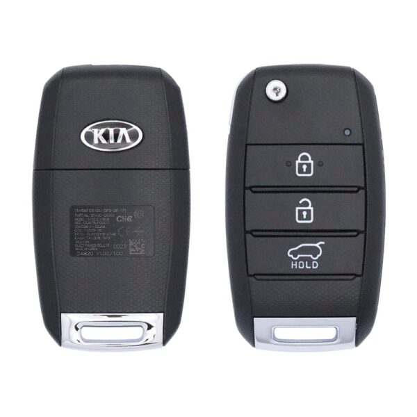 2021 KIA Seltos Original Flip Remote Key 3 Buttons 433MHz SYEC3TX1908 95430-Q6000