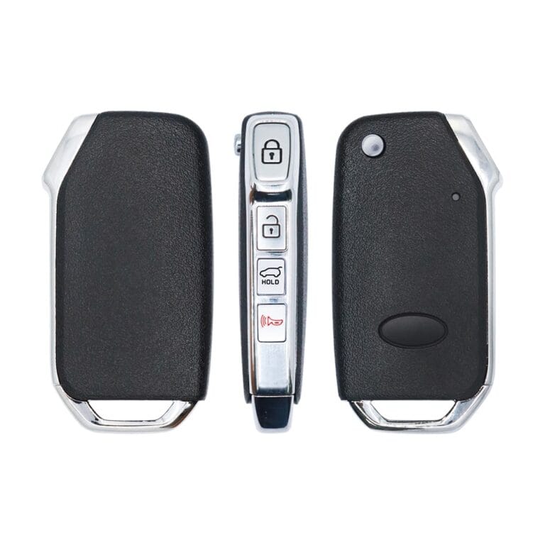 2020-2023 KIA Flip Remote Key Shell Cover Case 4 Buttons