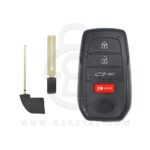 2023-2024 Toyota Tundra Smart Key Remote Shell Cover 4 Buttons - 2