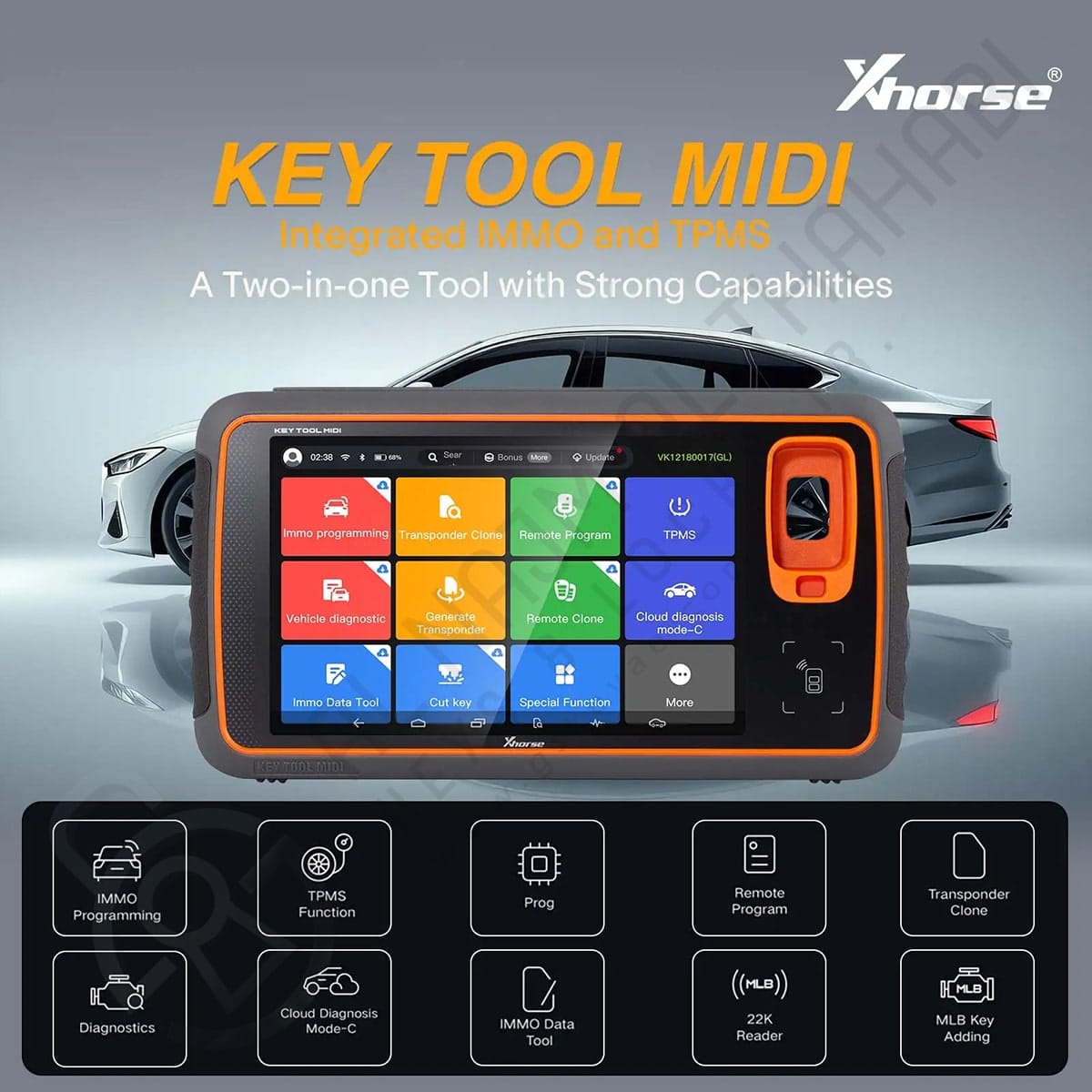Xhorse XDKMD0EN VVDI Key Tool MIDI Basic Version Highlights