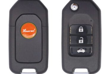 Xhorse XKHO20EN Gen2 Universal Wired Flip Key Remote 3 Buttons Honda Type