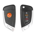 Xhorse XKKF05EN Universal Wired Flip Remote Key 3 Buttons Toyota Type 2ND GENERATION