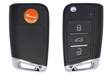 Xhorse XKMQB5EN Universal Wired Flip Remote Key MQB Type 3 Buttons 2ND GENERATION