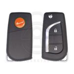 Xhorse XKTO21EN 2nd Generation Wire Flip Remote Key 2 Buttons Toyota Type