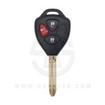 XHORSE XKTO24EN 2nd Generation Wire Remote Head Key Toyota Type 3 Buttons - 1