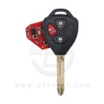 XHORSE XKTO24EN 2nd Generation Wire Remote Head Key Toyota Type 3 Buttons - 3