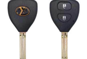 Xhorse XKTO25EN Universal Wire Remote Head Key 2 Buttons Toyota Type 2nd Generation