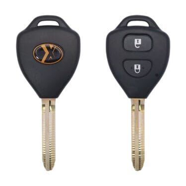 Xhorse XKTO25EN Universal Wire Remote Head Key 2 Buttons Toyota Type 2nd Generation