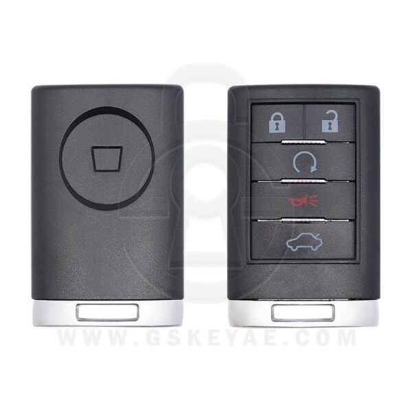 2007-2014 Cadillac Escalade Remote Shell Cover 5-Button