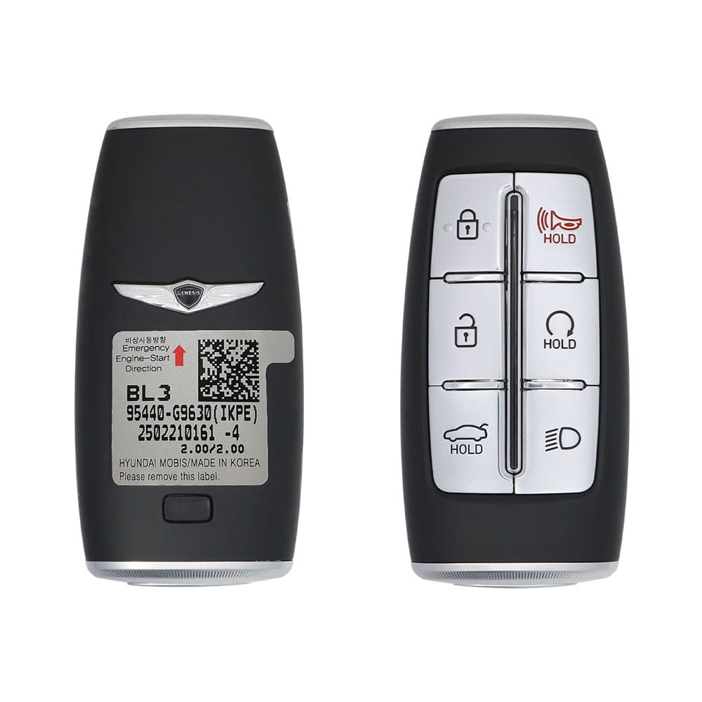 hyundai-genesis-g70-key-95440-g9630 2021-2023 Genesis G70 Genuine Smart Key Remote 6 Buttons 433MHz 95440-G9630 OEM