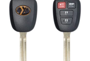 Xhorse XKTO06EN Universal Wire Remote Head Key 4 Buttons Toyota Type