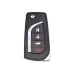 Xhorse XKTO12EN Universal Wire Flip Key Remote 4 Buttons Toyota Type Second Generation (1)
