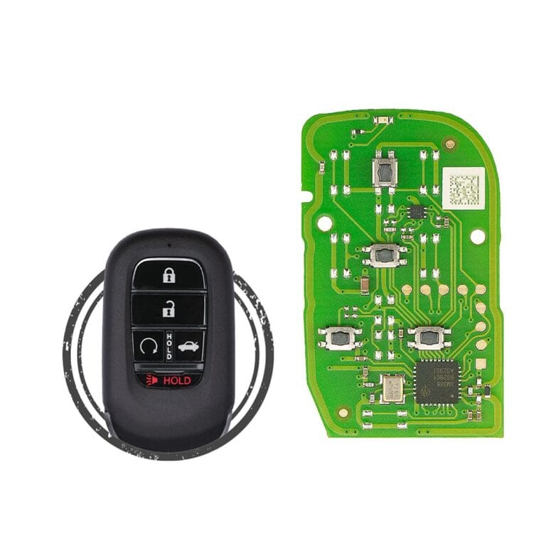 Carte PCB intelligente spéciale Xhorse XZBT51EN à 4 boutons exclusivement pour les modèles Honda