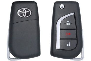 2018 Toyota Corolla Cross Flip Remote Key 3-Button 433MHz 89070-0A180 USED (1)