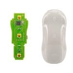 Xhorse XSSC25EN Universal XM38 TOY.T Smart Remote Key 3 Buttons GRAY Color Super Car Style (2)