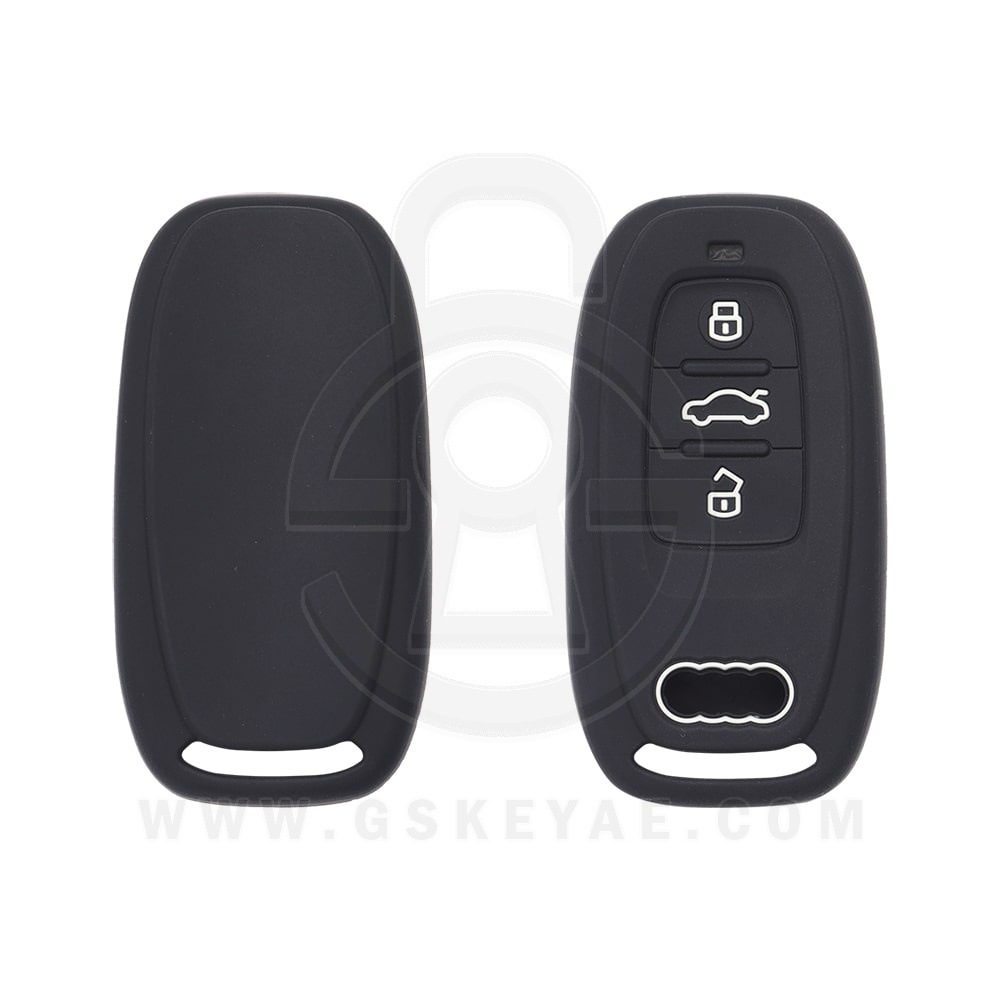 audi-smart-key-silicone-cover-3-button-1 Audi Smart Remote Key Silicone Cover Case 3-Button (1)