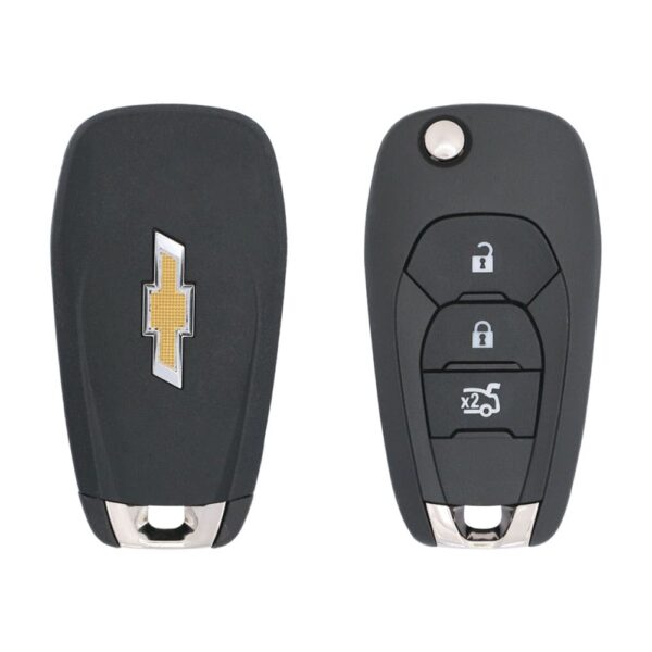 2016-2019 Chevrolet Cruze Flip Remote Key 433MHz 3-Button LXP-T004 (Strattec 5933396) (1)