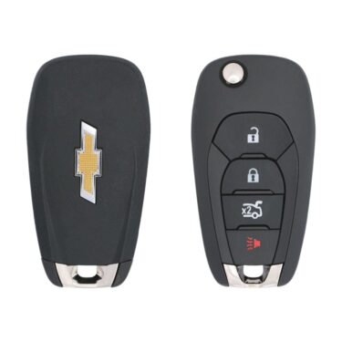 2016-2024 Chevrolet Cruze Trax Flip Remote Key 433MHz 4-Button LXP-T004 (Strattec 5933402) (1)