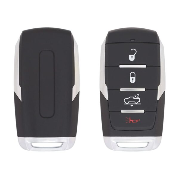 2019-2026 Dodge RAM Smart Remote Key Shell Cover 4-Button w/ Trunk (1)