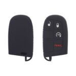 Jeep Dodge Smart Remote Key Silicone Cover Case 4-Button w/ Start (1)