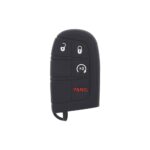 Jeep Dodge Smart Remote Key Silicone Cover Case 4-Button w/ Start (2)