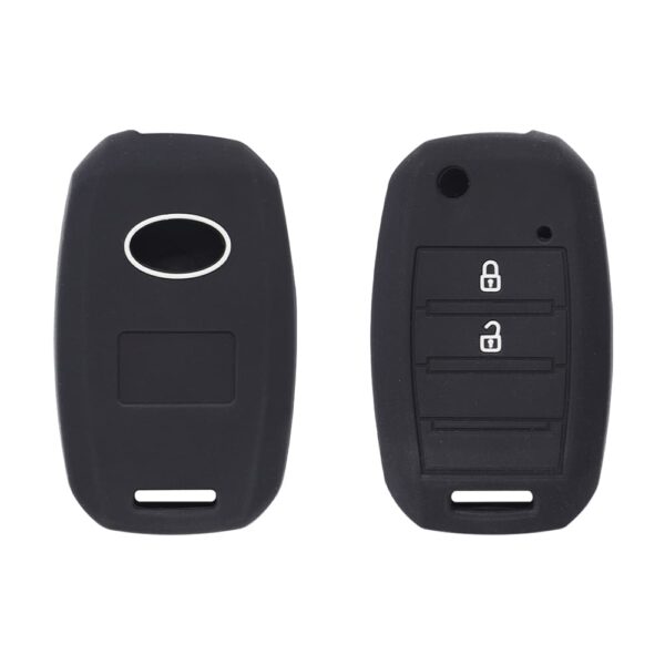 KIA Flip Remote Key Silicone Cover Case 2-Button (1)