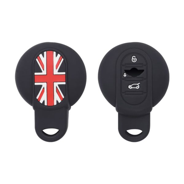 Mini Cooper Smart Remote Key Silicone Cover Case 3-Button (1)